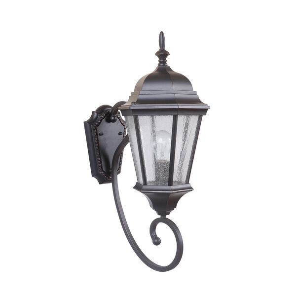 Newberg Oiled Bronze Gilded One-Light 23-Inch Outdoor Wall Mount, image 1