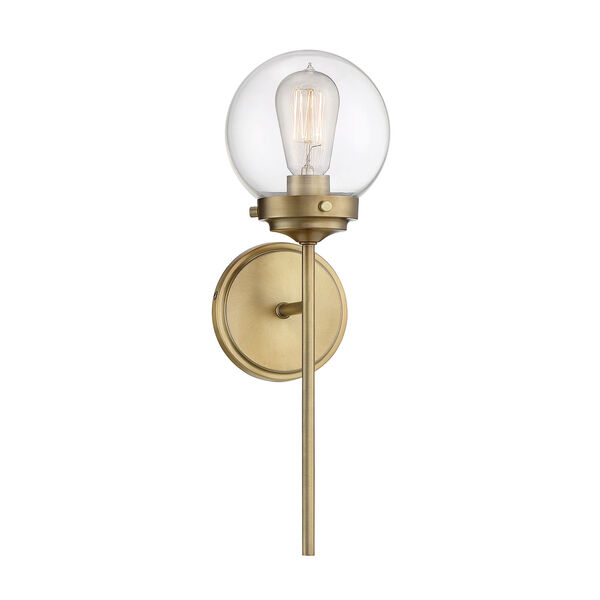 Kenwood Natural Brass 18-Inch One-Light Wall Sconce, image 3
