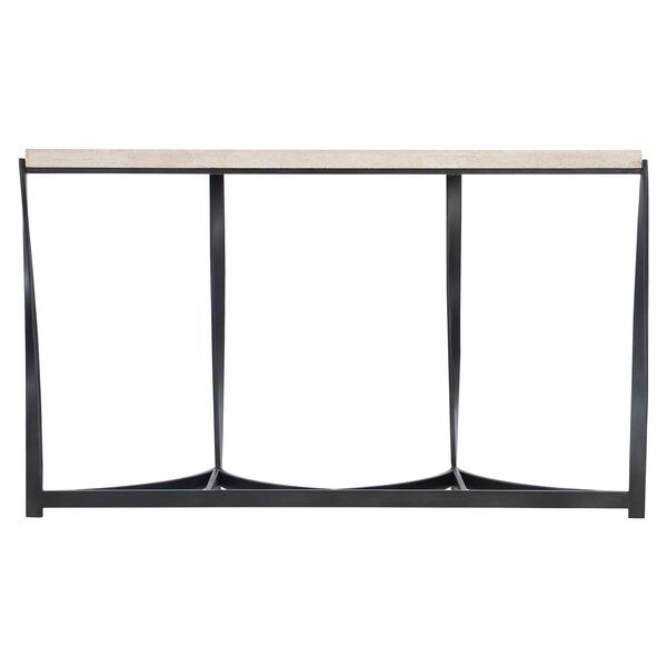 Berkshire Aged Pewter and Black Console Table, image 5
