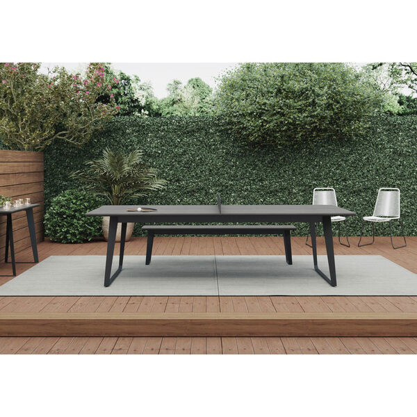 Amsterdam Gray Concrete Outdoor Ping Pong Table, image 6