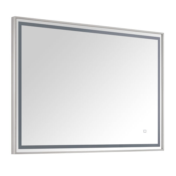 Brushed Stainless 39-Inch LED Mirror, image 3