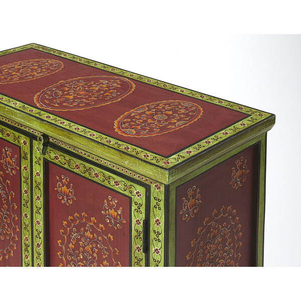 Artifacts Multicolor Disha Hand Painted Chest, image 4