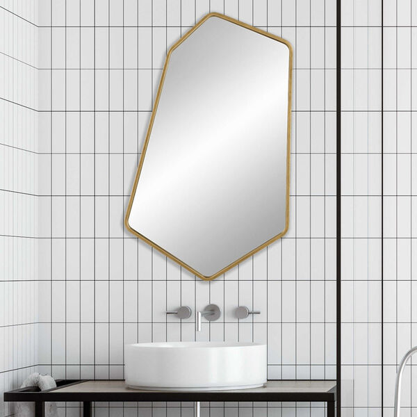 Linneah Gold Large Wall Mirror, image 1