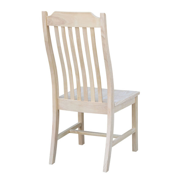 Unfinished Steambent Mission Chair, Set of 2, image 4