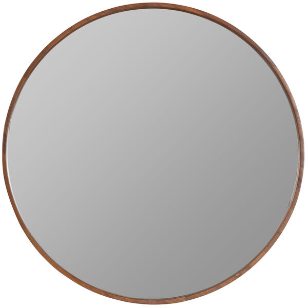 Monte Walnut 30-Inch x 30-Inch Wall Mirror, image 2