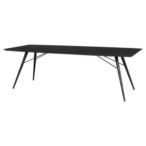 Piper Ebony 95-Inch Dining Table, image 1