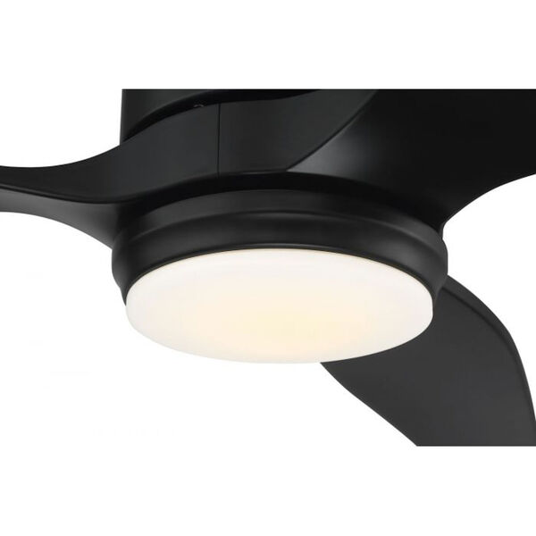 Mobi Flat Black 60-Inch LED Ceiling Fan, image 6
