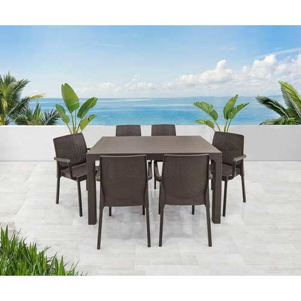 Napoli Seven-Piece Outdoor Dining Set, image 2