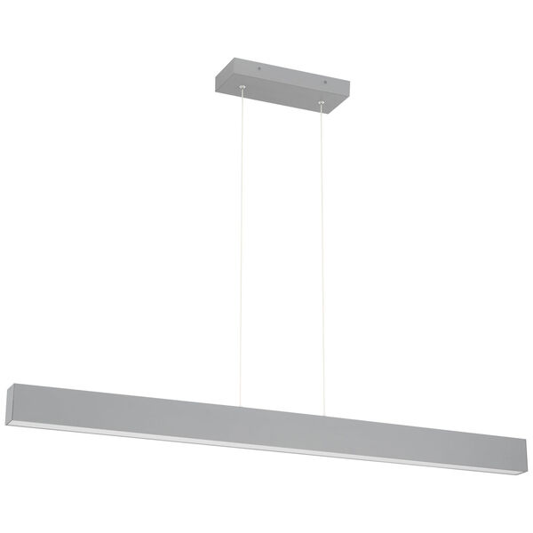 Form Gray Outdoor Intergrated LED Pendant, image 1
