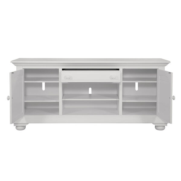 Eggshell White 72-Inch TV Console, image 2
