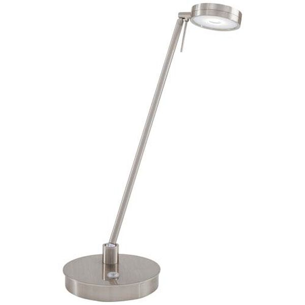 Apothecary Brushed Nickel LED Desk Lamp, image 2