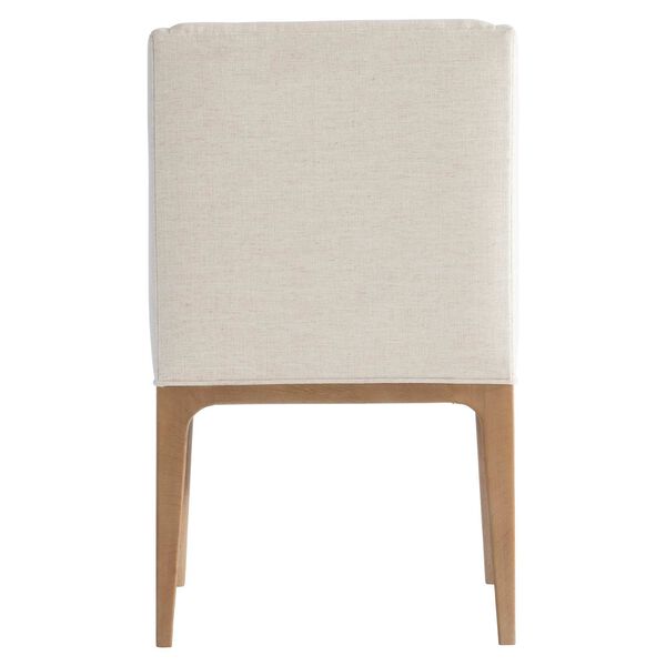 Modulum White and Natural Arm Chair, image 4