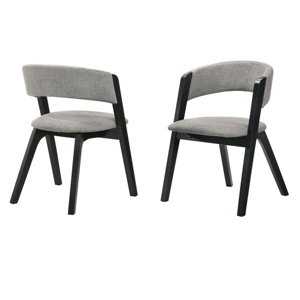 Rowan Gray Dining Chair, Set of Two, image 1