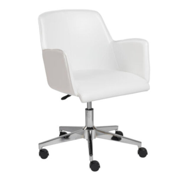 Emerson White Office Chair, image 2