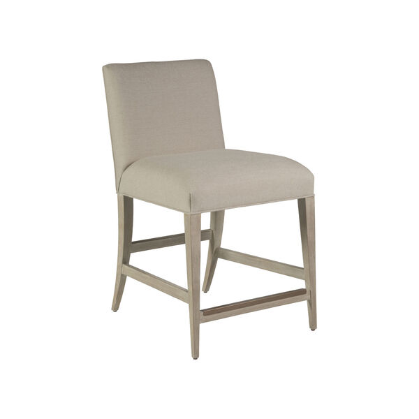 Cohesion Program Beige Madox Upholstered Low Back Counter Stool, image 1