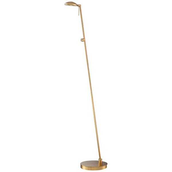 Honey Gold 50.5-Inch One Light LED Floor Lamp, image 1