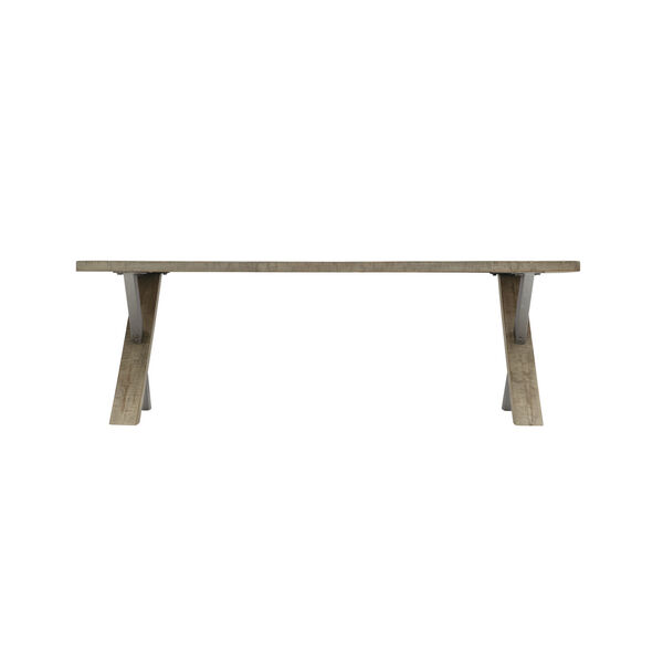 Glazed Silver and Brown Loft Milo Cocktail Table, image 6