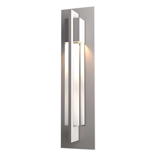 Axis Coastal Burnished Steel One-Light Outdoor Sconce with Clear Glass, image 1