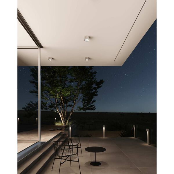 Ilios Dove Gray 6-Inch LED Flush Mount, image 5