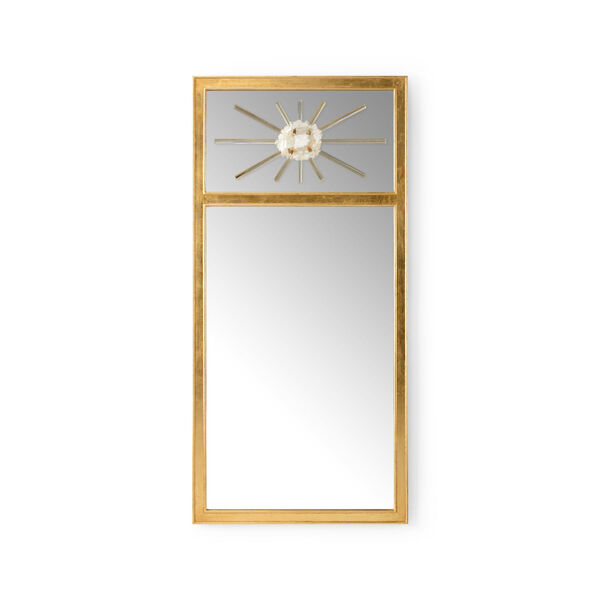 Trumeau Antique Gold Wall Mirror, image 1
