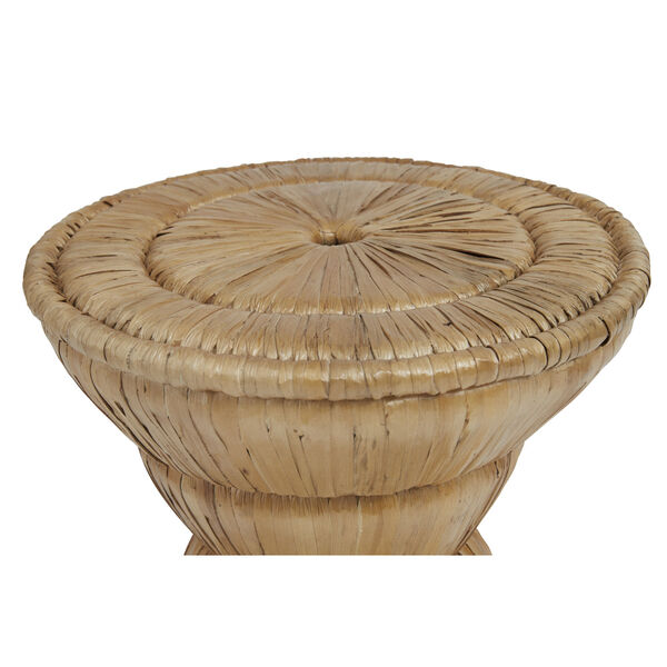 Kai Natural Woven Hourglass Table, image 2
