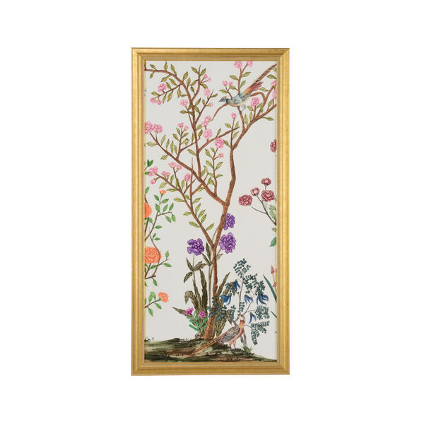 Gold Traditional Chinoiserie II Wall Art, image 1