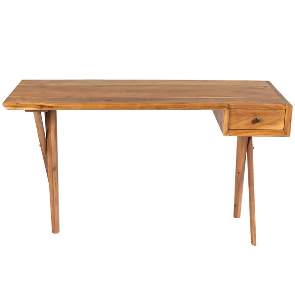 Vikky Natural Wood Desk, image 2