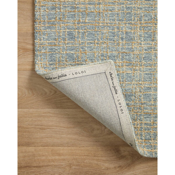 Chris Loves Julia Polly Blue and Sand Area Rug, image 6