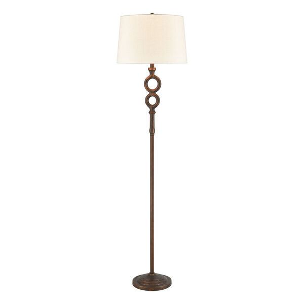 Hammered Home Bronze One-Light Floor Lamp, image 1