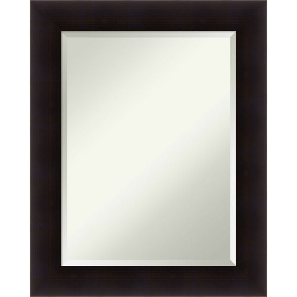 Portico Espresso 24W X 30H-Inch Bathroom Vanity Wall Mirror, image 1