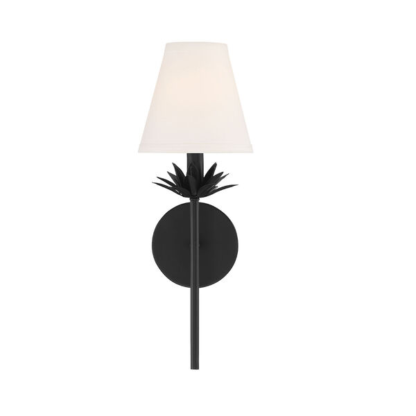 Lowry Matte Black 17-Inch One-Light Wall Sconce, image 3