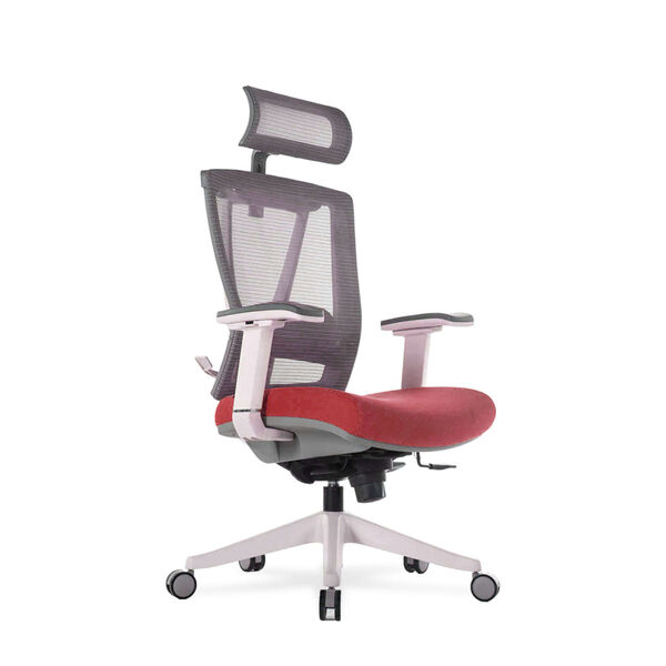 Autonomous Red Premium Ergonomic Office Chair, image 1