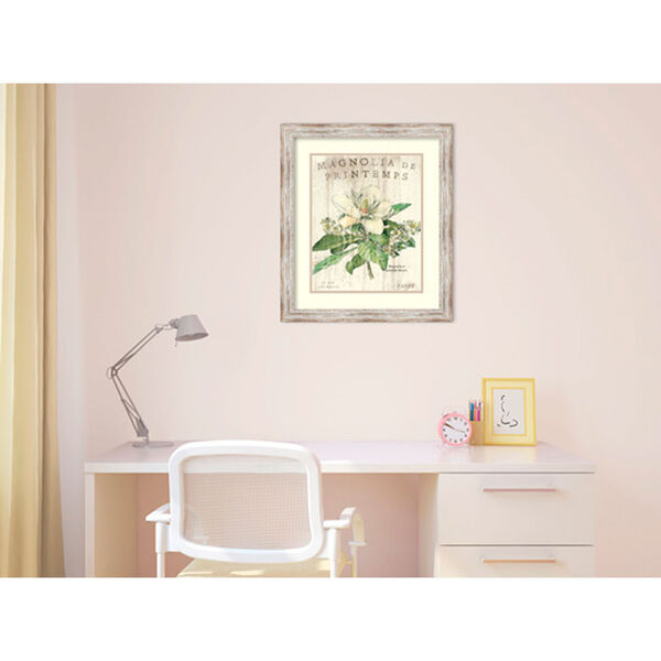 Magnolia de Printemps by Sue Schlabach: 20 x 23-Inch Framed Art Print, image 4