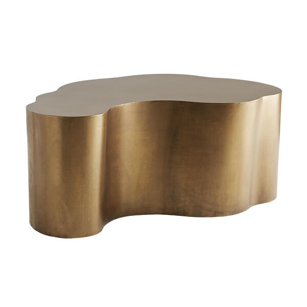 Meadow Antique Brass Accent Table, image 2