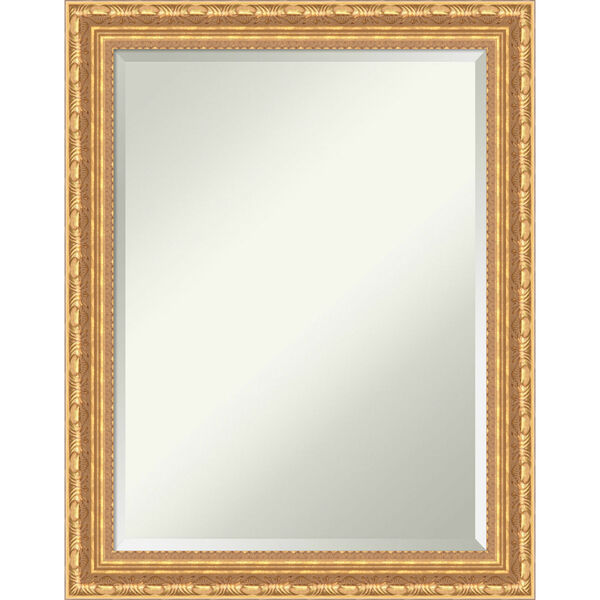 Versailles Gold 22W X 28H-Inch Bathroom Vanity Wall Mirror, image 1