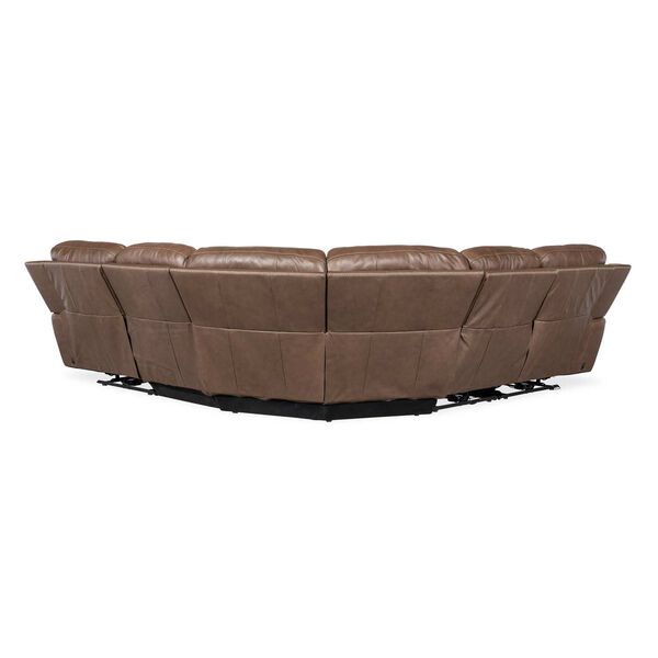 Light Brown Torres Five-Piece Power Recline Sectional, image 2