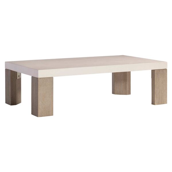 Lorenzo Vintage Cream and Natural 30-Inch Cocktail Table, image 4