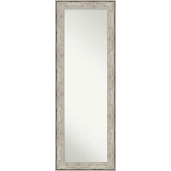 Crackled Silver 19W X 53H-Inch Full Length Mirror, image 1