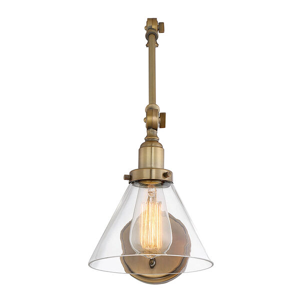 Fulton Brass One-Light Wall Sconce, image 1