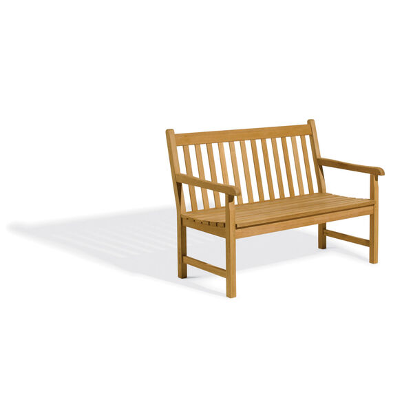 Classic Natural 49-Inch Outdoor Bench, image 1