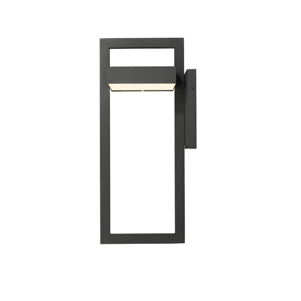 Luttrel Black One-Light LED Outdoor Wall Sconce, image 4