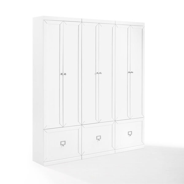 Harper White Pantry Closet, 3-Piece, image 2