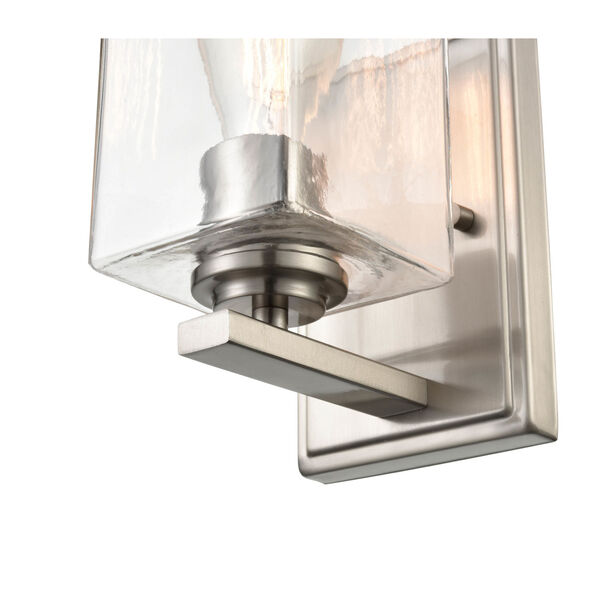 Essex Brushed Nickel Five-Inch One-Light Wall Sconce, image 3