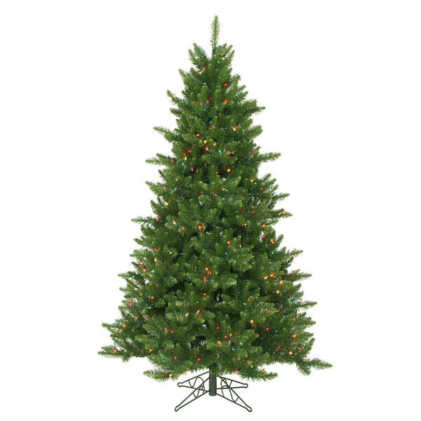 Green 4.5 Foot LED Camdon Fir Tree with 300 Multicolor Lights, image 1