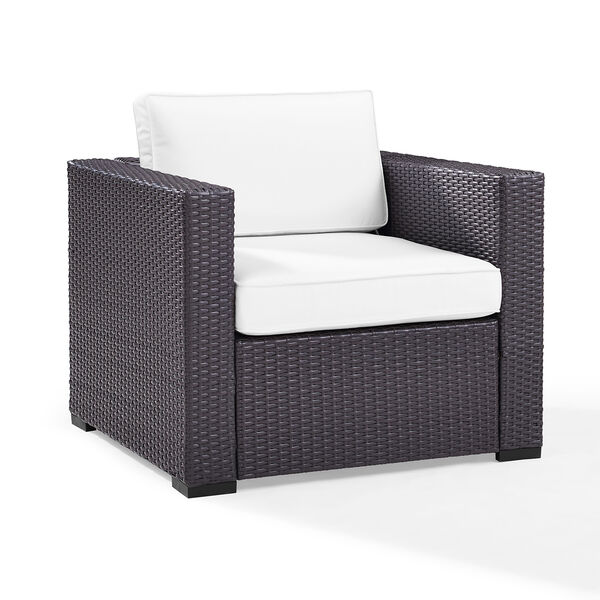 Biscayne Armchair With White Cushions, image 4