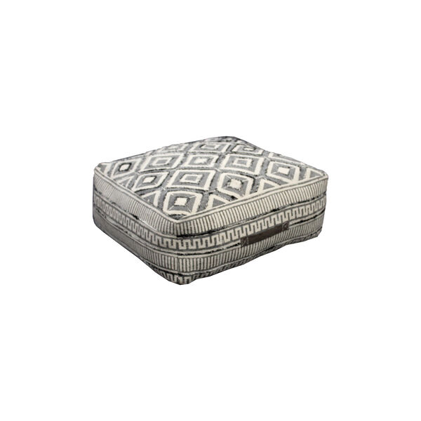 Gray Floor Cushion, image 1