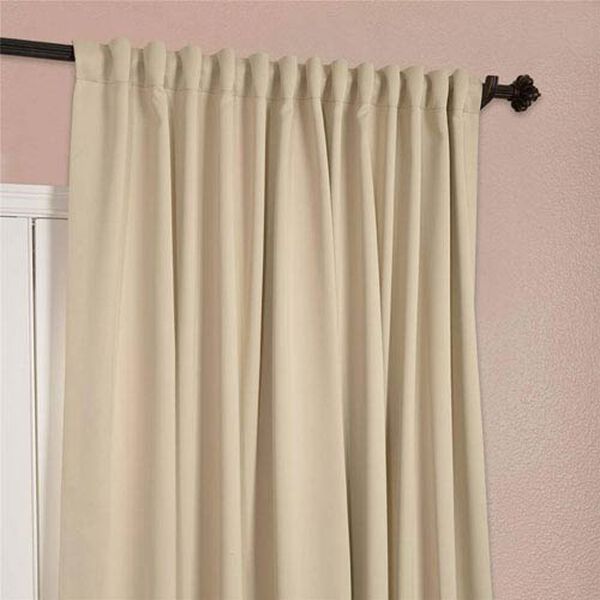 Stone 108 x 100-Inch Double Wide Blackout Curtain Single Panel, image 3