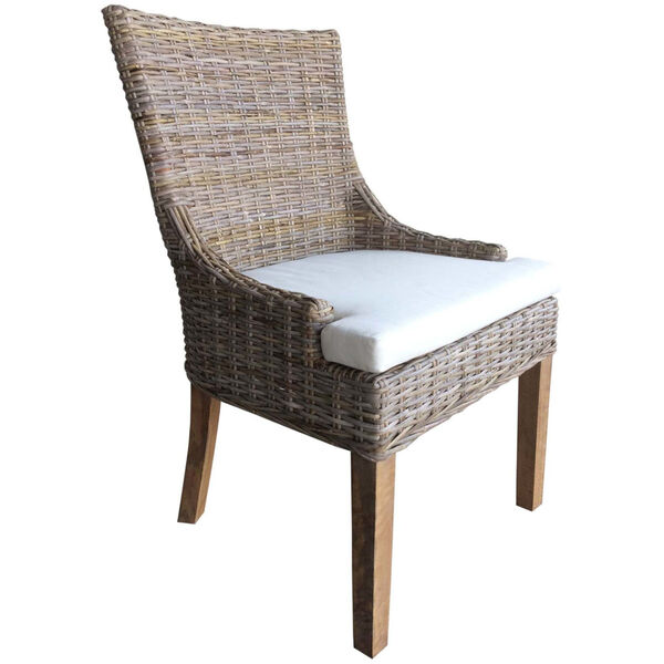 Alfresco Kubu Gray Dining Chair, Set of 2, image 3