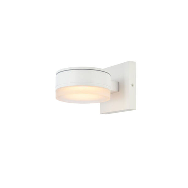 Raine White Eight-Light LED Outdoor Wall Sconce, image 2