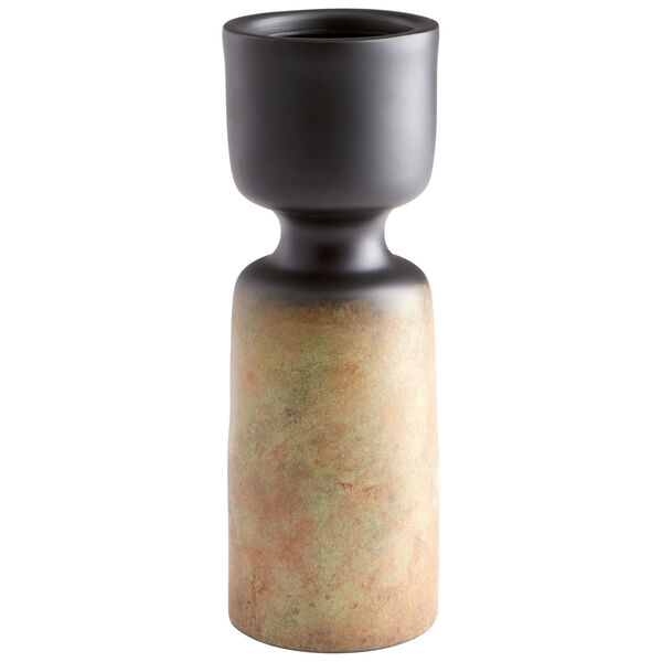 Rustic Patina Small Chalice Vase, image 1